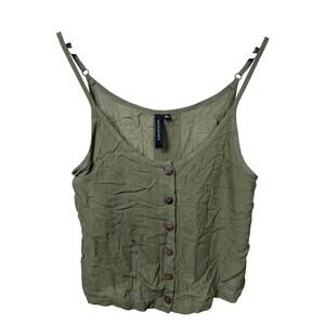 Notsisters Army Green Women's XS Cami Top
